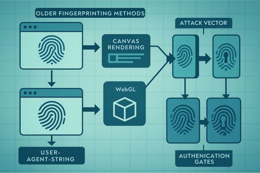 TLS Handshake: Why Anti-Detect Browsers Are Fighting a Losing Battle 3 older fingerprinting methods, canvas, webgl