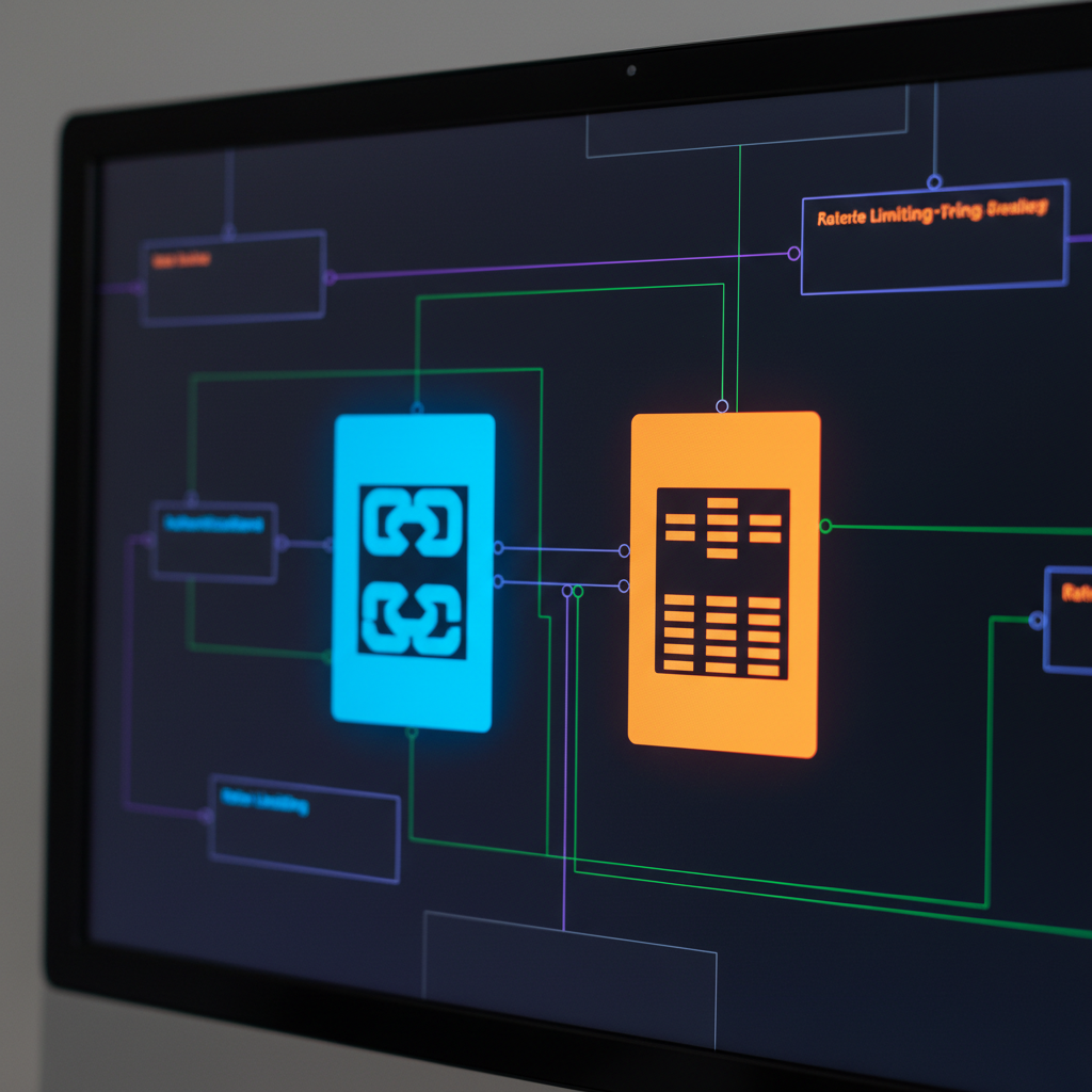 Screen showing REST API endpoints with authentication code.