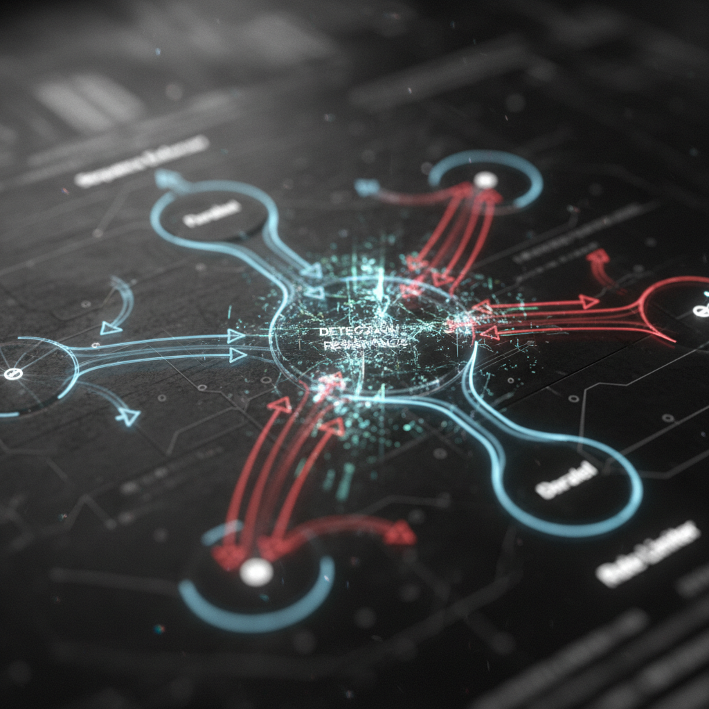 Network diagram showing integration patterns for request timing.