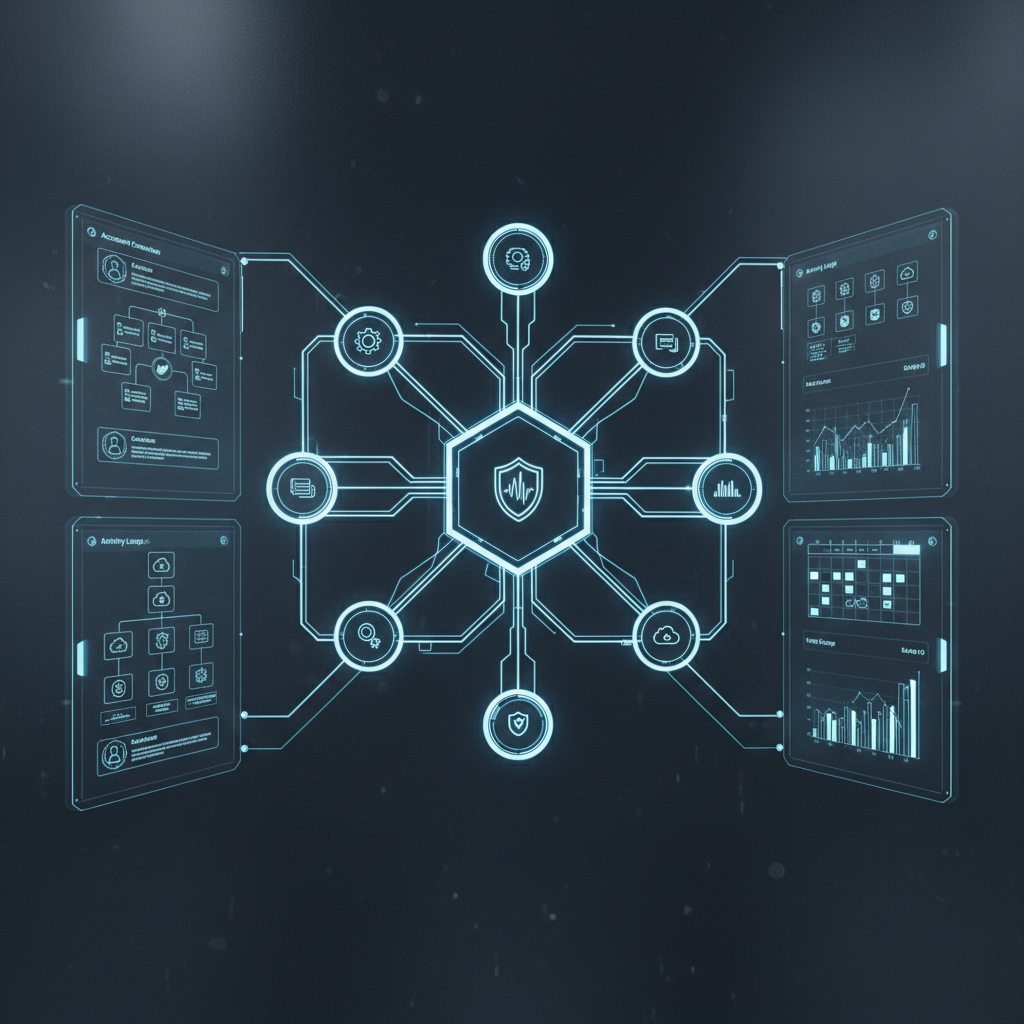 Digital interface with hierarchical profile organization