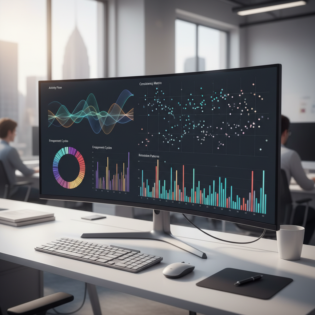 Reddit account dashboard displaying user data on screen.