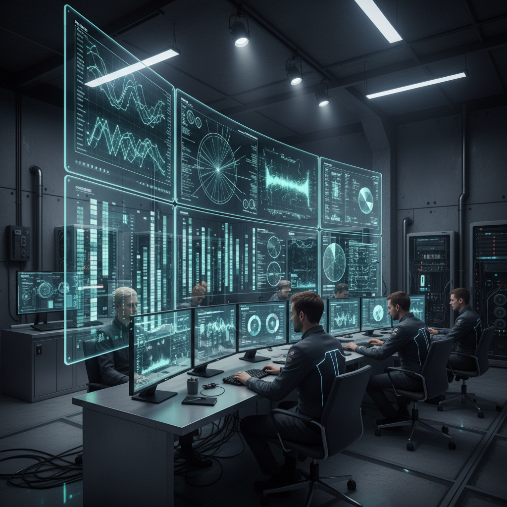 Moderators in a lab analyzing Reddit cross-account patterns on screens.