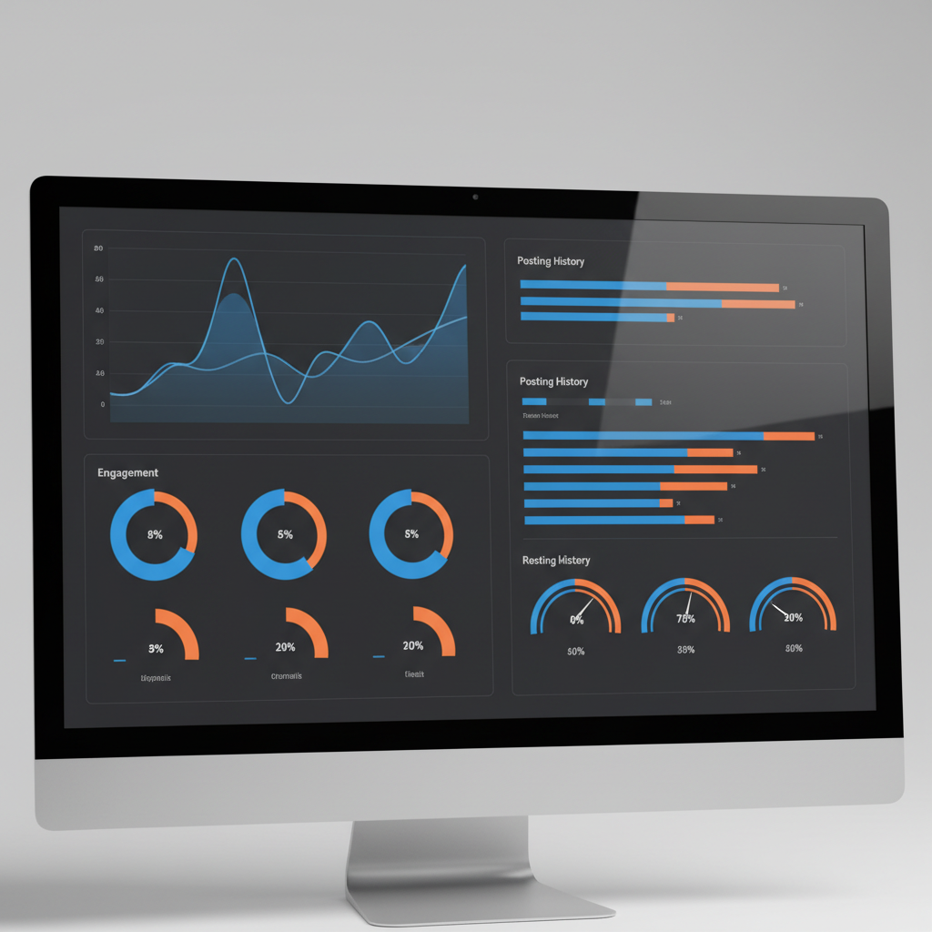 Computer screen showing Reddit's advertising verification dashboard with metrics.