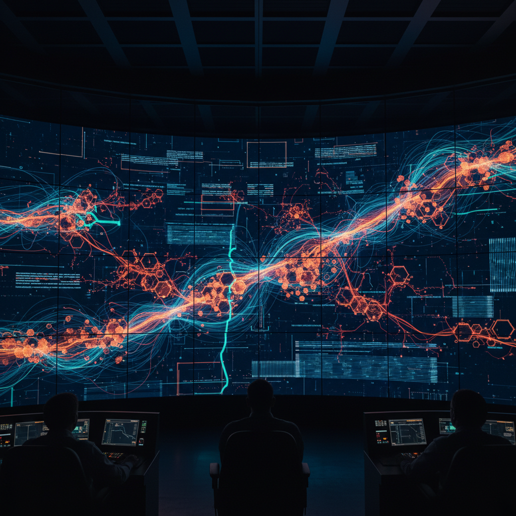 Display shows VPN detection techniques with network-level data.